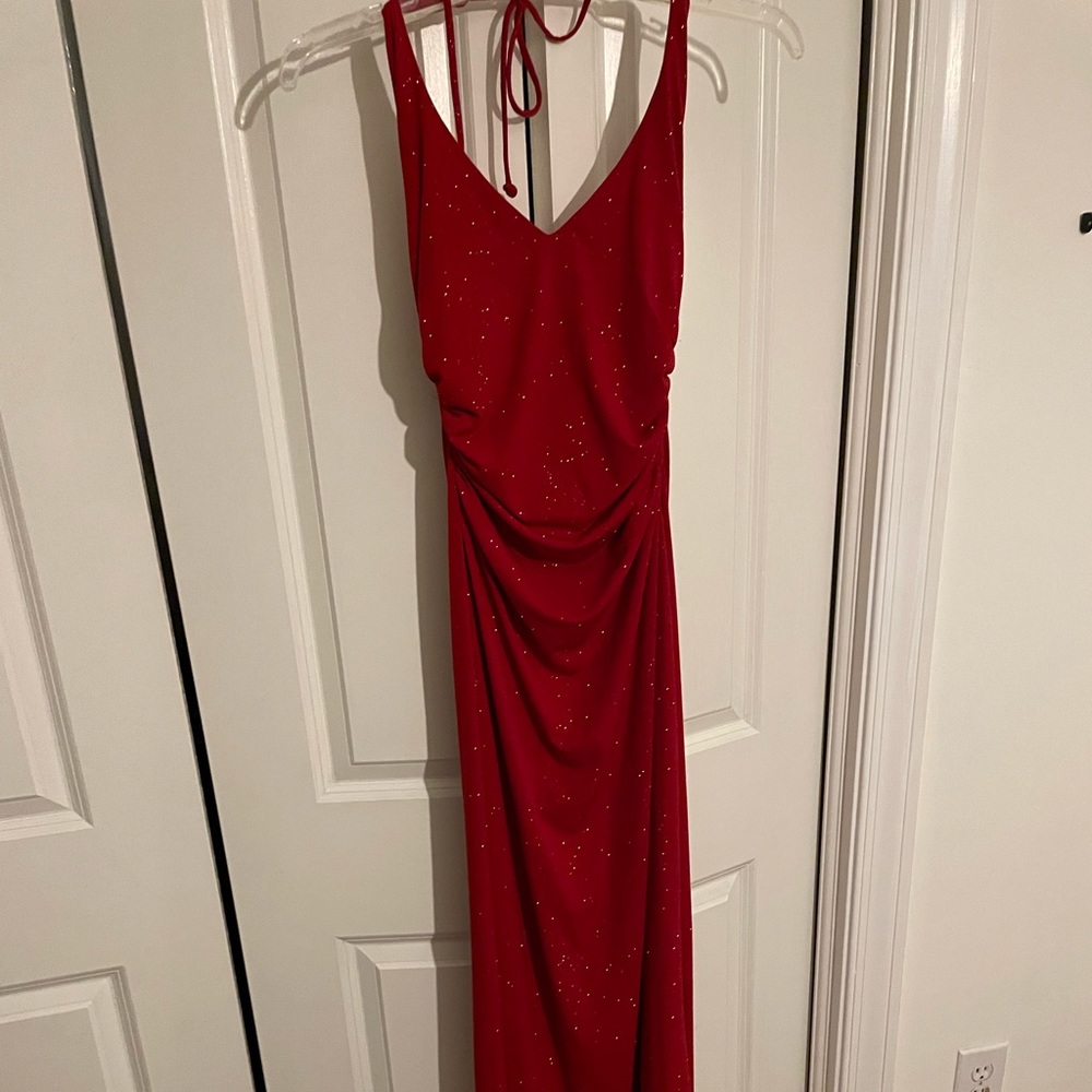 Halter top gown